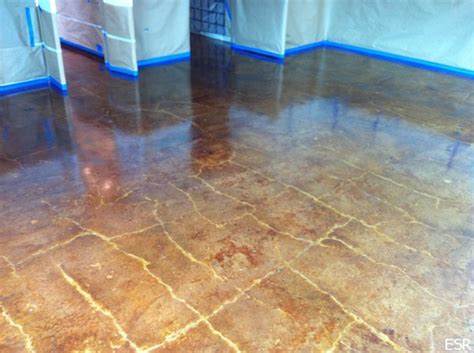 Not only does this protect the stain, it wets it out to make the color pop and look vibrant. Acid Stained Concrete Restoration Highland Park, TX - ESR ...