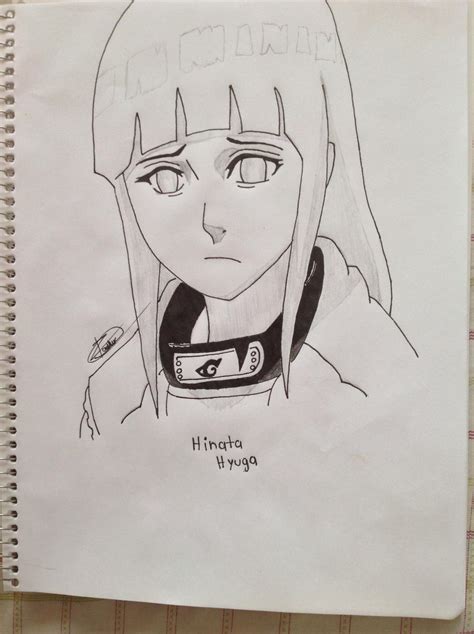 Hinata Hyuga Naruto Shippuden Drawing By Persiantt On Deviantart