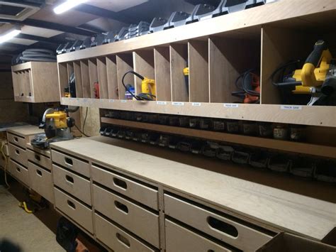 Construction Trailer Workbench Work Trailer Workshop Storage