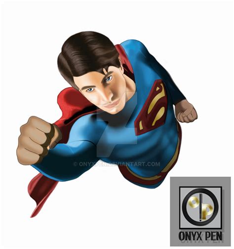Brandon Routh As Superman By Onyxpen On Deviantart