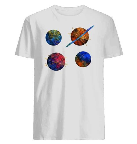 Planets T Shirt Exclusive Thread Science Design Zelite