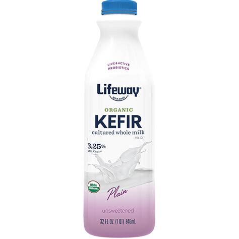 Lifeway Organic Plain Kefir 32 Oz Drinks Meijer Grocery Pharmacy