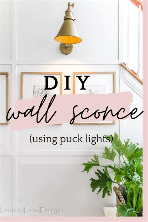 Diy Wall Sconce How To Install Wall Sconces Without Electricity Diy