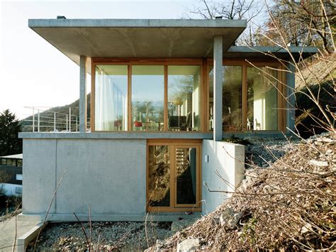 Gallery Of House On A Slope Gian Salis Architect 9