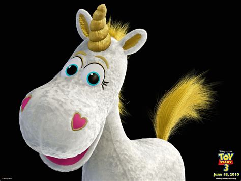 Buttercup The Unicorn From Toy Story 3 Desktop Wallpaper