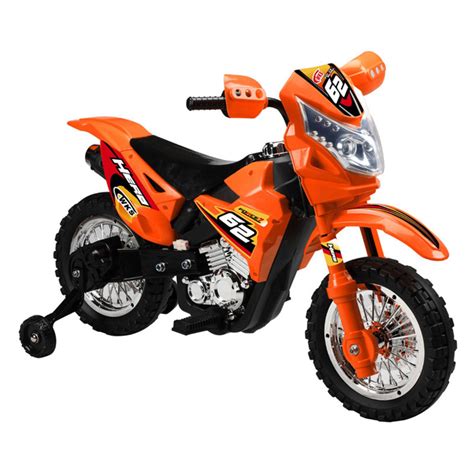 Vroom Rider Dirt Bike Motorcycle Battery Powered Riding Toy Orange