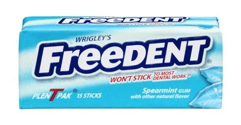 Wrigleys Freedent Gum Spearmint Hy Vee Aisles Online Grocery Shopping