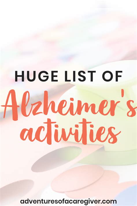 75 Stimulating Activities For Alzheimer S Dementia Patients Artofit