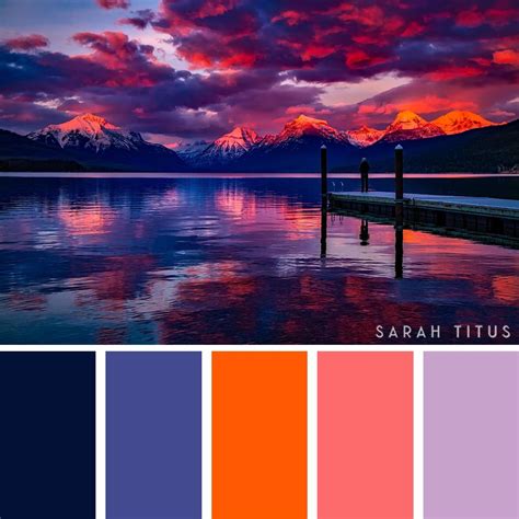 The Best Sunset Color Palette 2022