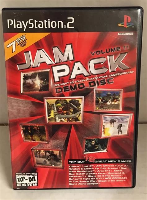 Jampack Demo Disk Volume 11 Playstation 2 Artist Not