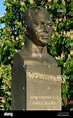 Statue des sowjetisch/russischen Kosmonauten Pawel Iwanowitsch Beljajew ...