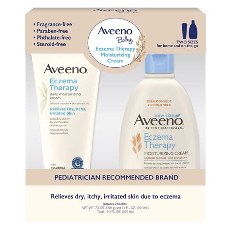 Product Of Aveeno Baby Eczema Therapy Moisturizing Cream With Natural