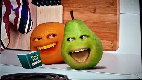 Annoying Orange Reads Pears Diary Youtube