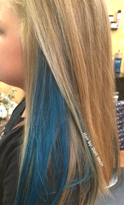 Blue Hair With Natural Blonde Hair Gorgeous Teal Hair With Natural