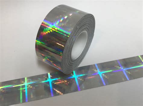 Plaid Holographic Tape Choose Your Size And Color Wild Iridescent Ta