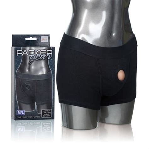 Packer Gear Black Boxer Brief Harness Medium Large Ebay