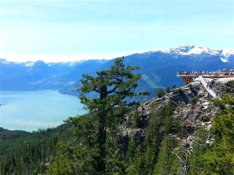 Squamish Bc Hiking The Upper Shannon Falls Trail Up One Way To The Top