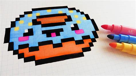 Kawaii Pixel Art Facile Et Petit Pixel Art Kawaii Nourriture Images