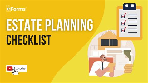 Estate Planning Checklist Explained Youtube