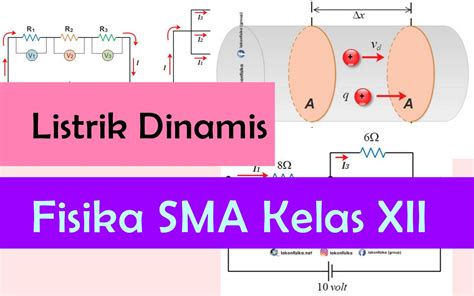 Konsep Dan Contoh Soal Listrik Dinamis Rangkaian Resistor Fisika