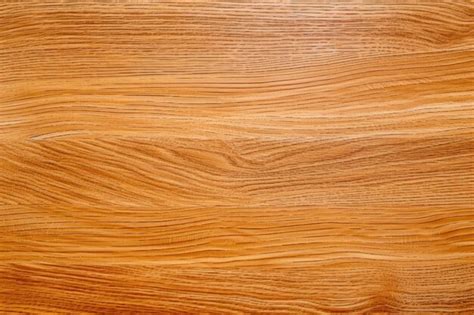 Premium Ai Image Polished Oak Timber With Clear Grain Patterns