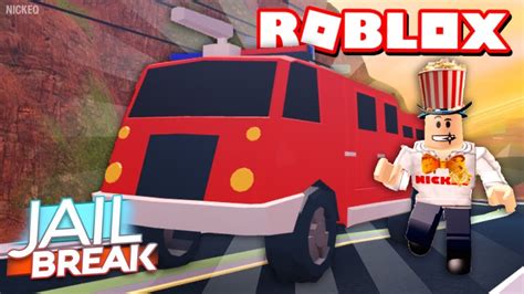 🔴 New Jailbreak Update Level Grinding Firetruck Fires Double Xp