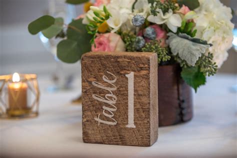 Looking For Simple And Rustic Table Numbers For Your Wedding We Have You Covered  Table