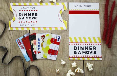 Free Printable Give Date Night For A Wedding T Gcg