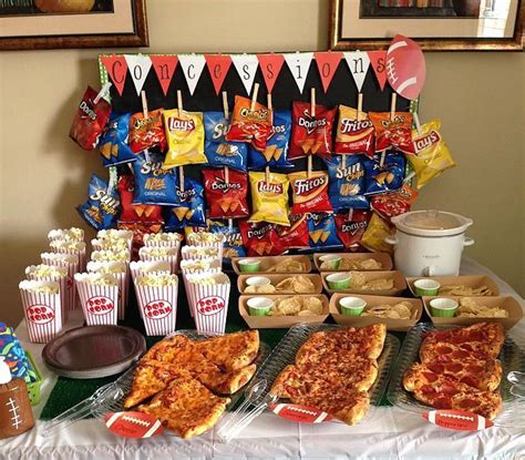 14 Year Old Boy Birthday Party Ideas Enchanting Concession Stand