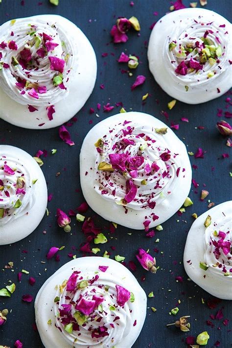 I've tried some vegan gluten free crusts before and was not happy with. Rose Water and Pistachios Aquafaba Pavlova. Vegan, Gluten ...