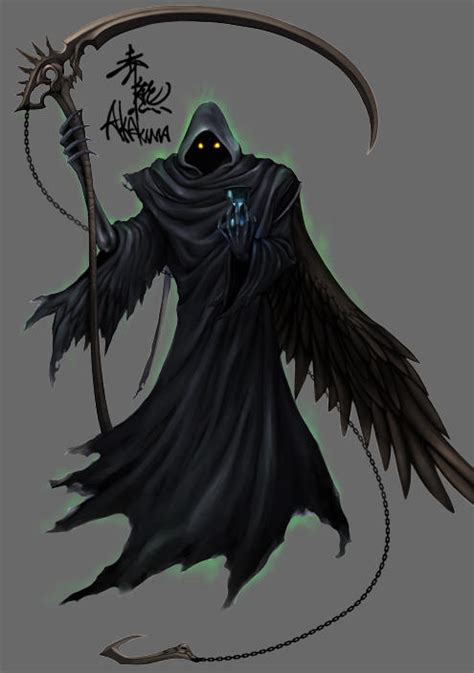 The Grim Reaper By Akakuma On Deviantart