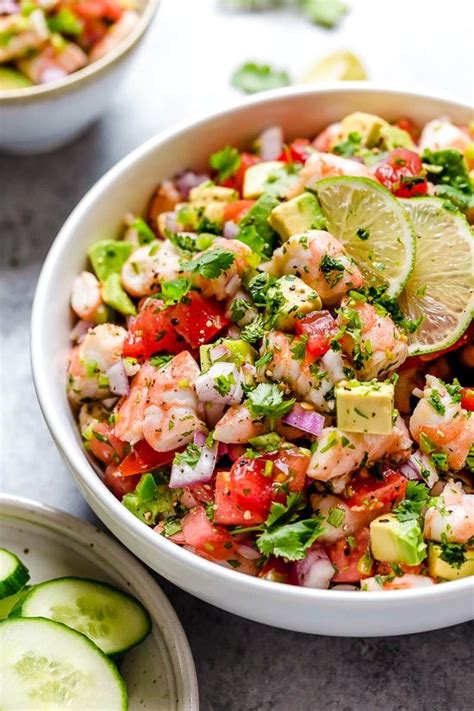 All tossed in a zesty cilantro lime dressing. Zesty Lime Shrimp and Avocado Salad - My Go-To Recipe!