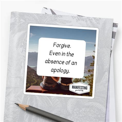Forgive For Yourself Sticker By Crystalraen You Stickers Vinyl