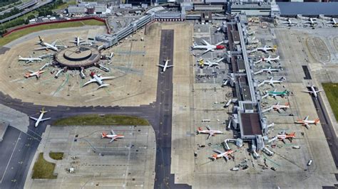 Gatwick Airport Man Arrested Over Terror Offence Bbc News