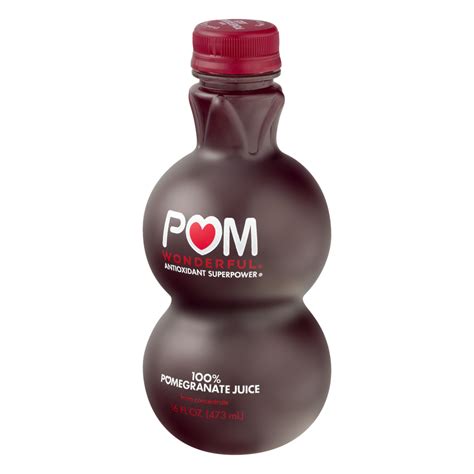 Pom Wonderful 100 Pomegranate Juice 16oz Btl Garden Grocer