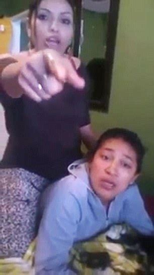 Colombian Woman Uses Scissors To Chop Off The Hair Of Her Babefriend S