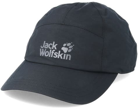 Texapore Baseball Cap Black Adjustable Jack Wolfskin Caps Hatstore