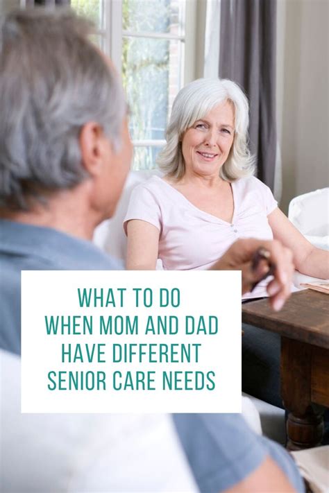 What To Do When Mom And Dad Have Different Senior Care Needs Palos