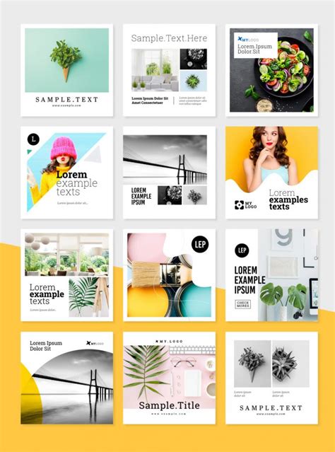 Social Media Instagram Post And Story Templates