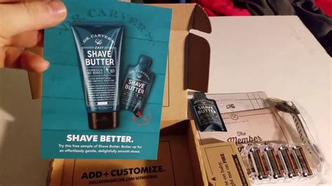 Dollar Shave Club Unboxing And Review Youtube