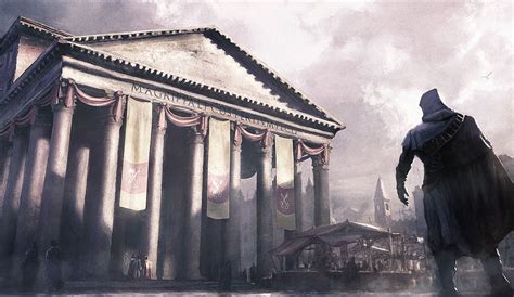 Pantheon Art Assassin S Creed Brotherhood Art Gallery