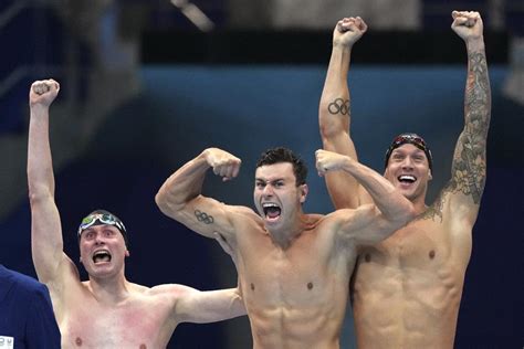 Dressel Wins Us Olympic Swimming Gold Aussie Beats Ledecky Wbtm 1025