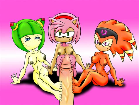 Rule 34 Amy Rose Anthro Cosmo The Seedrian Feet Female Foot Fetish
