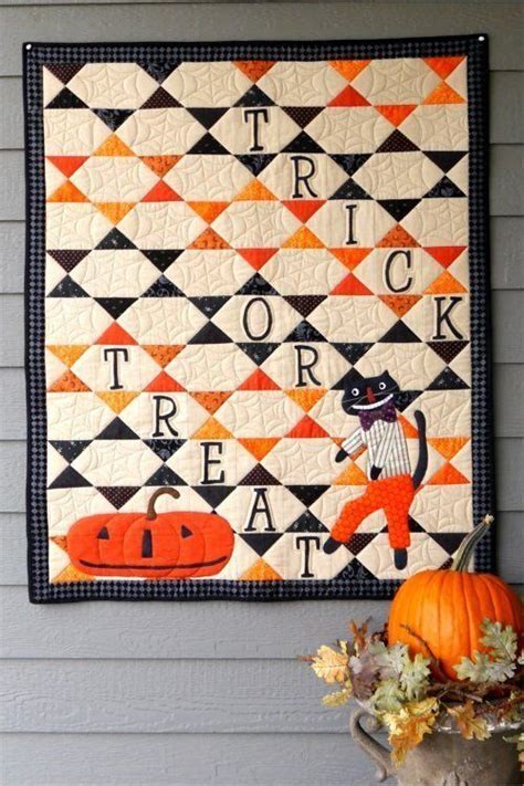 Halloween Cla170636 Quilt Blanket Halloween Quilts Fall Quilts