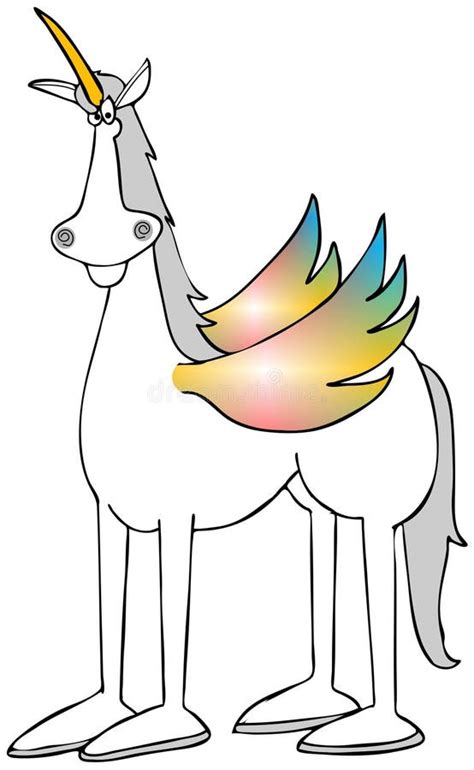 Unicorn Wings Stock Illustrations 5403 Unicorn Wings Stock