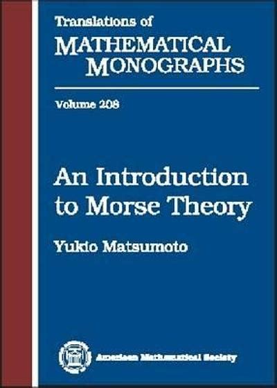 an introduction to morse theory
