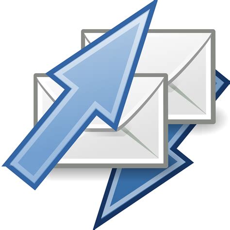 Clipart Tango Mail Send Receive