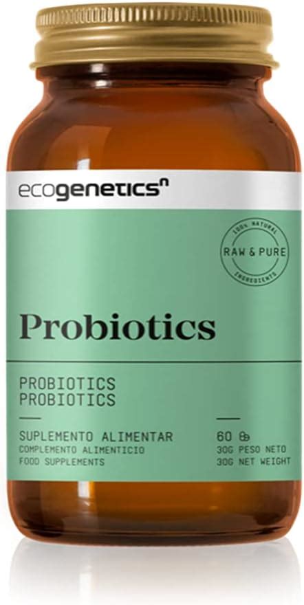 Ecogenetics Probiotics Probiotiques Intestinaux Naturels 60 Gélules