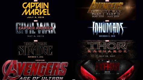How many have you seen?? Marvel Announces 9 Upcoming Superhero Movies Name (2015-2019)