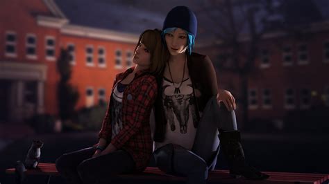Online Crop Two Female Anime Character Illustration Life Is Strange